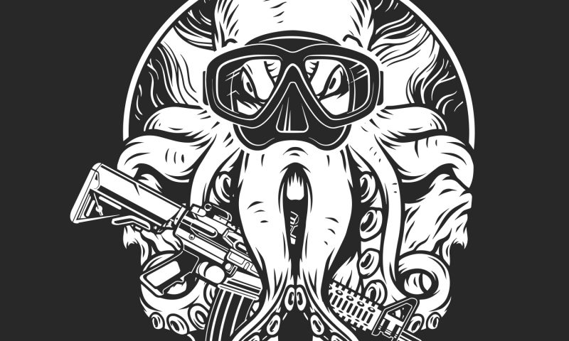 Combat Diver tees