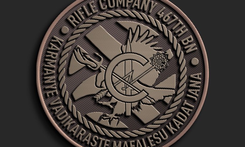 KTT AIS Morale Patch, Kompi C 467 Pasgat TNI AU