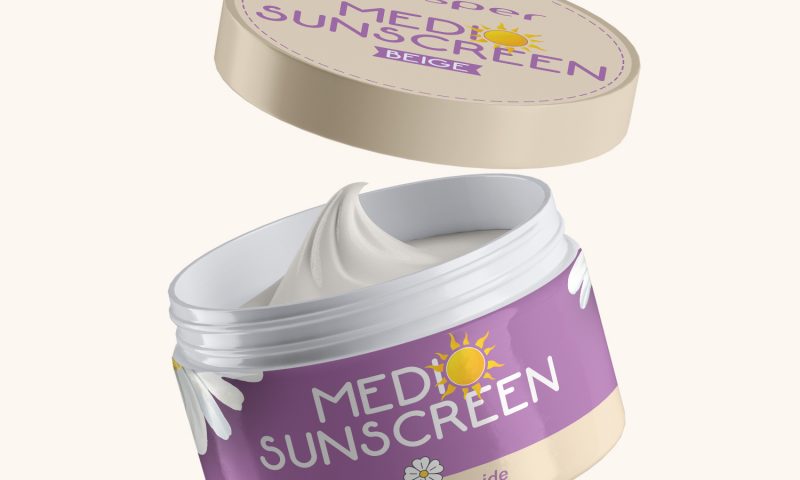 Medio Sun Screen Packaging